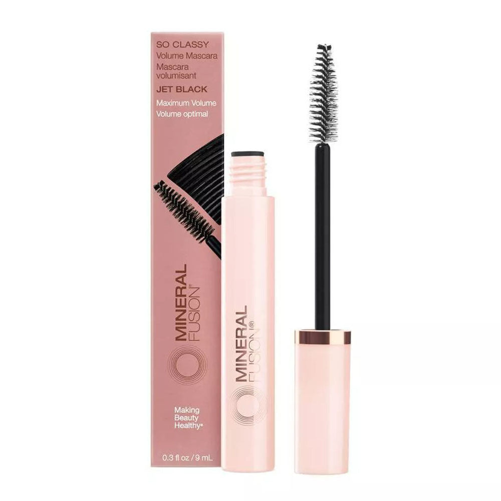Mineral Fusion So Classy Mascara Black, Volume, 0.3 Oz